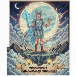 Astrolojide Merkür: Zeka, İletişim ve Aklın Gezegeni