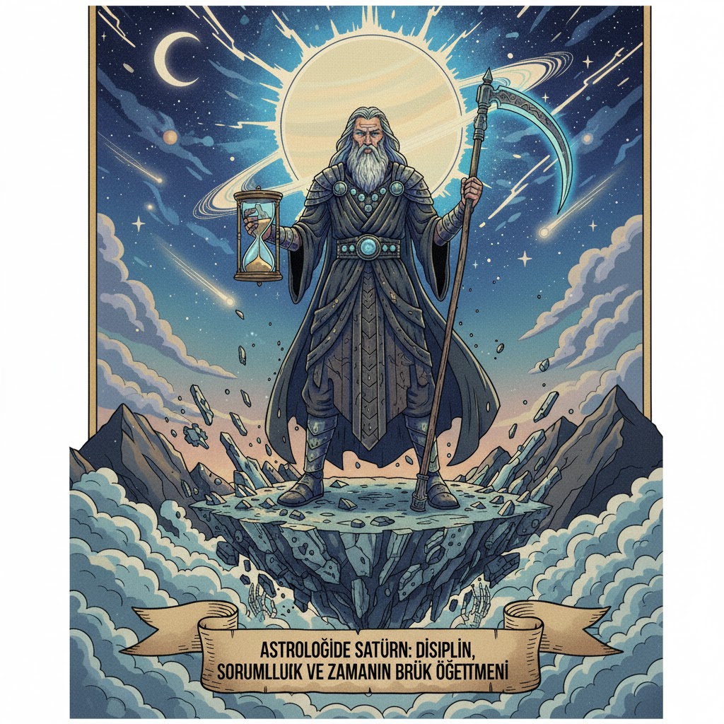 Astrolojide Satürn: Disiplin, Sorumluluk ve Zamanın Büyük Öğretmeni