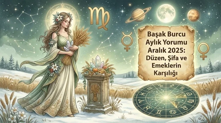 Başak Burcu Aylık Yorumu: Aralık 2025
