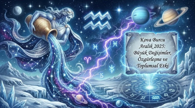 Kova Burcu Aylık Yorumu: Aralık 2025