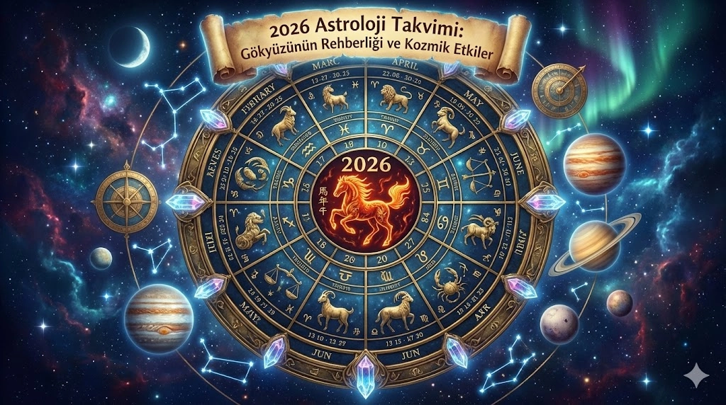 2026 Astroloji Takvimi Yılın En Önemli ve Özel Tarihleri