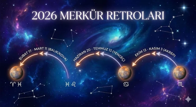 2026 Merkür Retroları Takvimi: Tarihler, Burçlar ve Korunma Rehberi