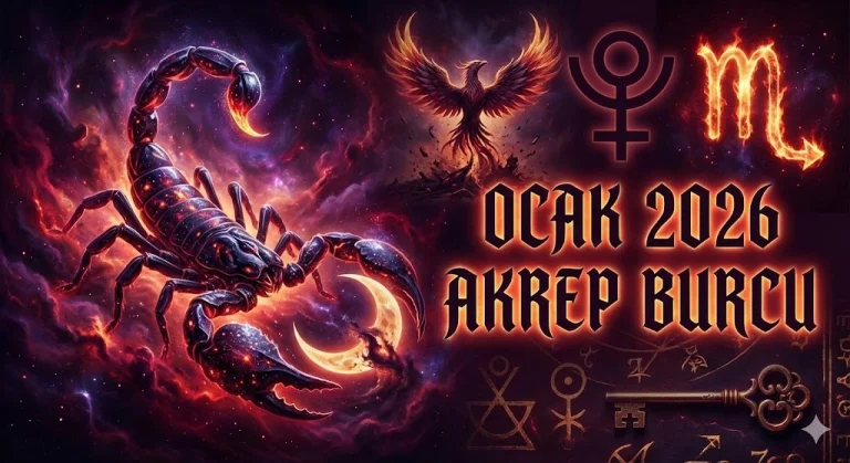 Akrep Burcu Ocak 2026 Aylık Yorumu: Sınırları Aşma ve Büyük Uyanış