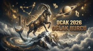 Oğlak Burcu Ocak 2026 Aylık Yorumu: Sahne Sizin! Büyük Aşk ve Ortaklıklar Zamanı