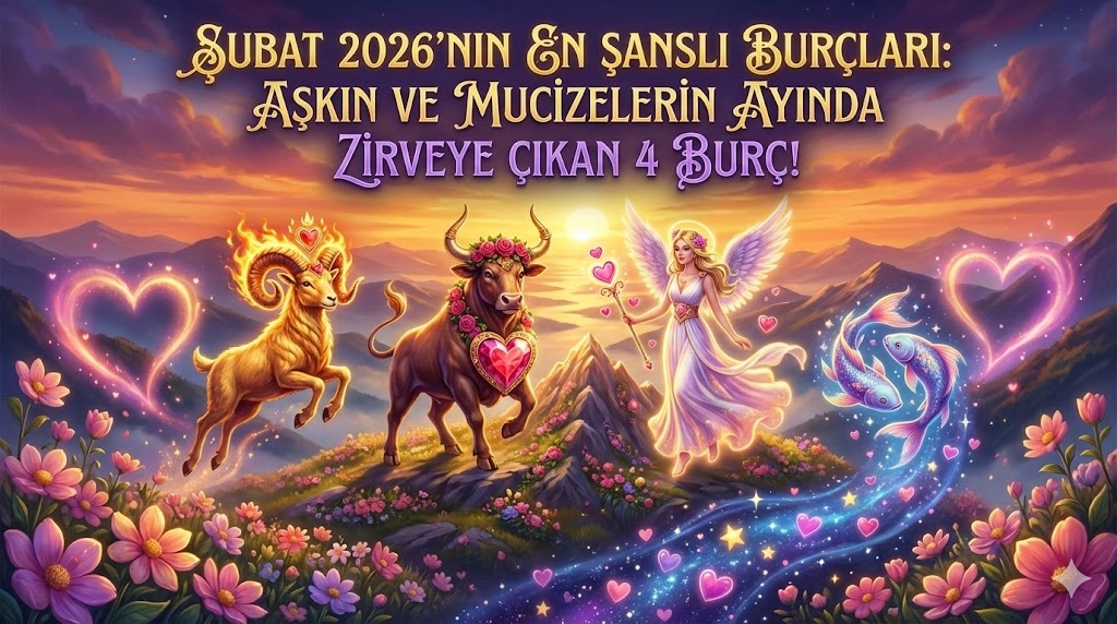Şubat 2026’nın En Şanslı Burçları